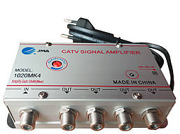 Підсилювач для ефірного та кабельного ТБ JMA1020MK6 (на 6 виходів)