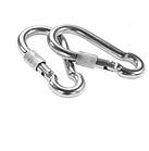 Карабін пожежний з муфтою M6x60 DIN 5299 D, оцинкований,  10 шт