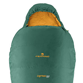 Спальний мішок Ferrino Lightec SM 850/+4°C Green/Yellow (Left), фото 3