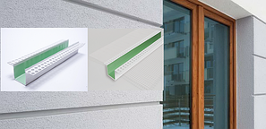 Рустовочний профіль (руст) ПВХ для фасаду та інтер'єру