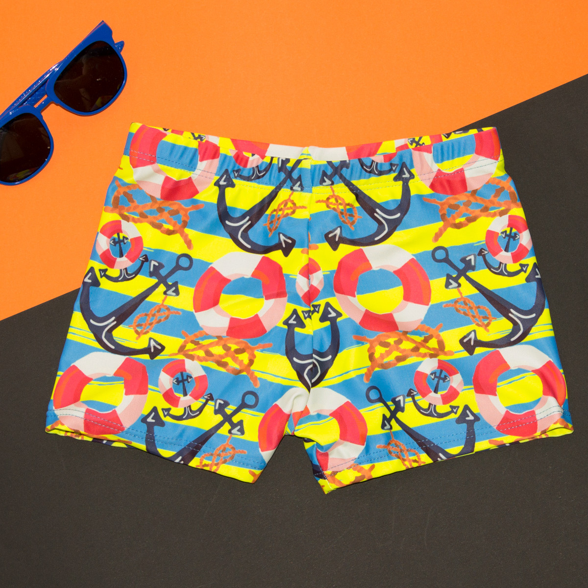 Дитячі боксери для купання (арт. 1389) Блакитний, 74-80 див.