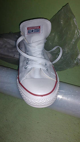 Converse all star best sale all white low