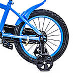 Велосипед 16 "Scale Sports" Синій T13, Ручний і Дисковий Гальмо, фото 5