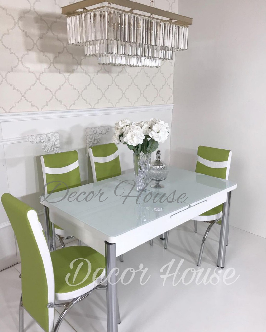 Кухонный комплект Белый стол и стулья можно подобрать - фото 3 - id-p1265633101