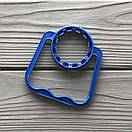 Ручка для ПЕТ пляшки синя 28мм (2500шт/ящ), фото 2