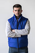 Жилет безрукавка Vsetex Чоловічий Синій M, фото 9