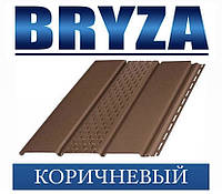 Сайдинг BRYZA Софіт вініловий БРИЗА коричневий (0,92 м2)