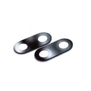 Скло камери для Huawei P Smart Plus (2018) з рамкою (Синій), фото 1