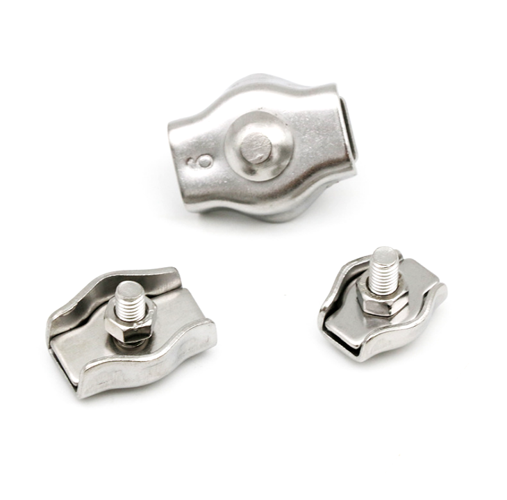 Затискач для троса 2 мм одинарний, БЦ,  25 шт, фото 1