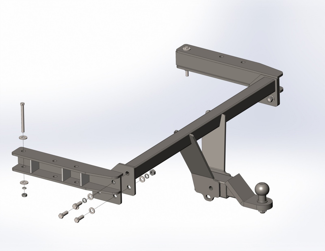 Фаркоп Audi Q5 Кросовер (2008-2017) зі вставкою під квадрат