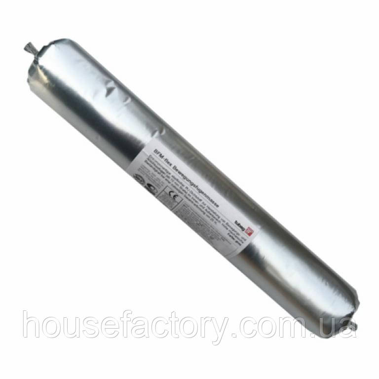 Однокомпонентна маса для ущільнення дилятаційна швів BFM-Flex Quick Mix 0,6 л, фото 1