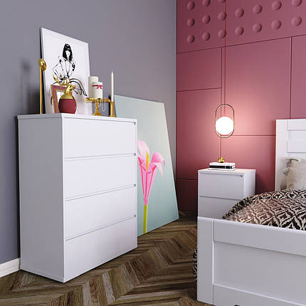 Комод Light 4 білий ТМ ARTinHEAD, фото 3