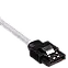 Кабель Corsair Premium Sleeved SATA 6Gbps Connector Cable (60 см, прямий) - білий (CC-8900253), фото 3
