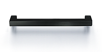 Ручка мебельная SS-1024 BLACK из нержавеющей стали, цвет "Черный" ТМ "MVM"