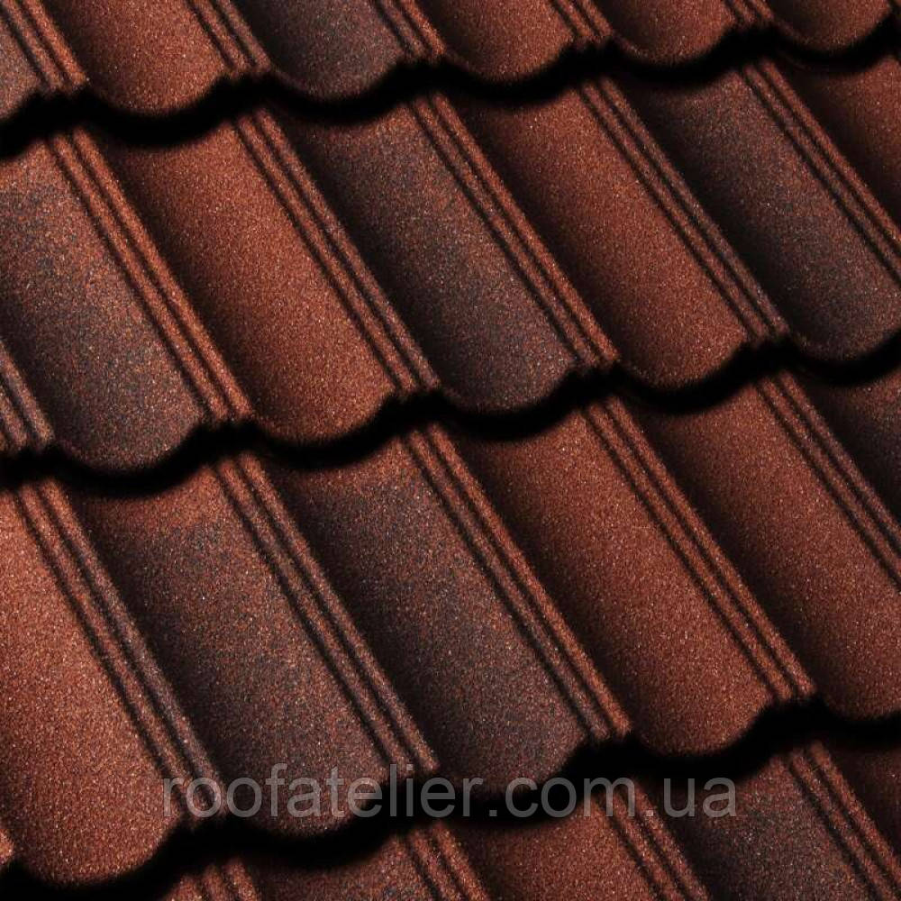 Композитна черепиця Gerard Heritage Patina Rosso  (Жерард Херітедж росо з відтіненням)