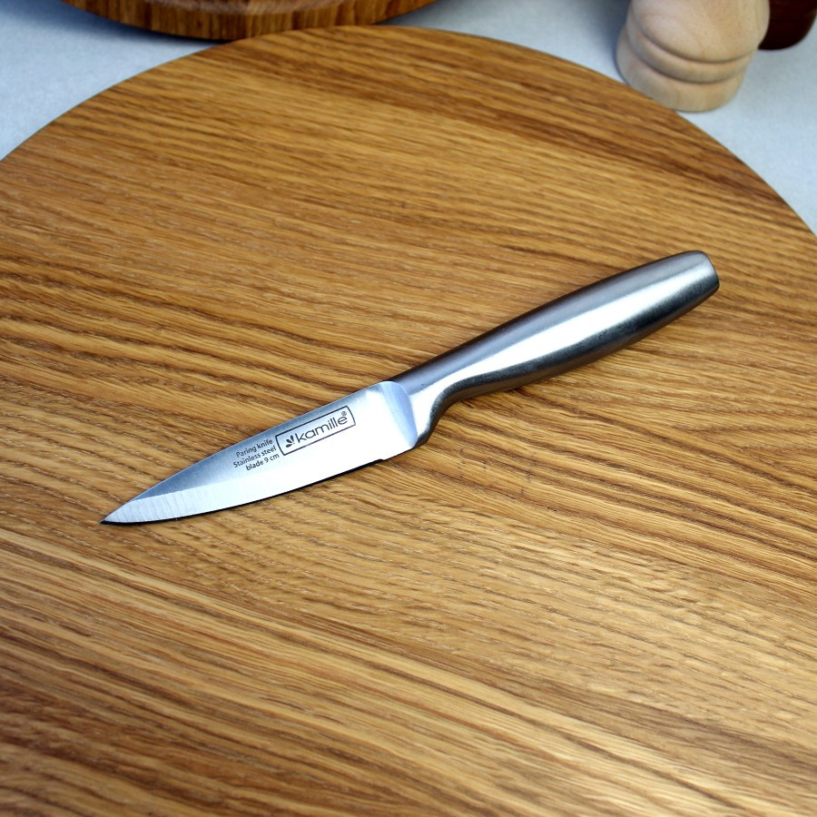 Ніж кухонний для чищення овочів з нержавіючої сталі