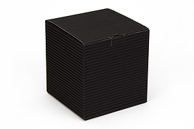 Коробка "Для чашки" М0017-о26 чорна, розмір: 100*100*100 мм