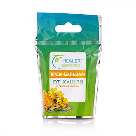 Крем-бальзам ВІД КАШЛЮ Healer Cosmetics з гусячим жиром, 10г