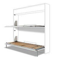 Комплект для шкаф- кровати двухъярусная Ali 2000х870 Pessotto Италия