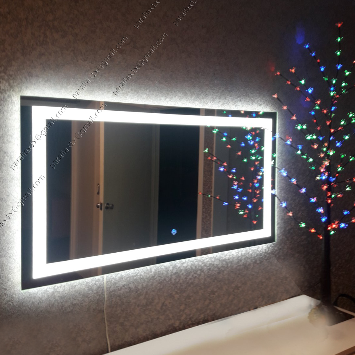 Дзеркало з LED-підсвіткою і контурною підсвіткою 1200х700 мм, L49.2