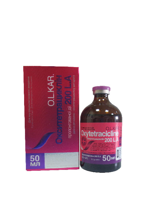 Окситетрациклін 200LA (50 мл) O.L.KAR (Тривалої дії)