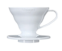 Пуровер Hario V60 01 для заваривания кофе на 1-2 чашки