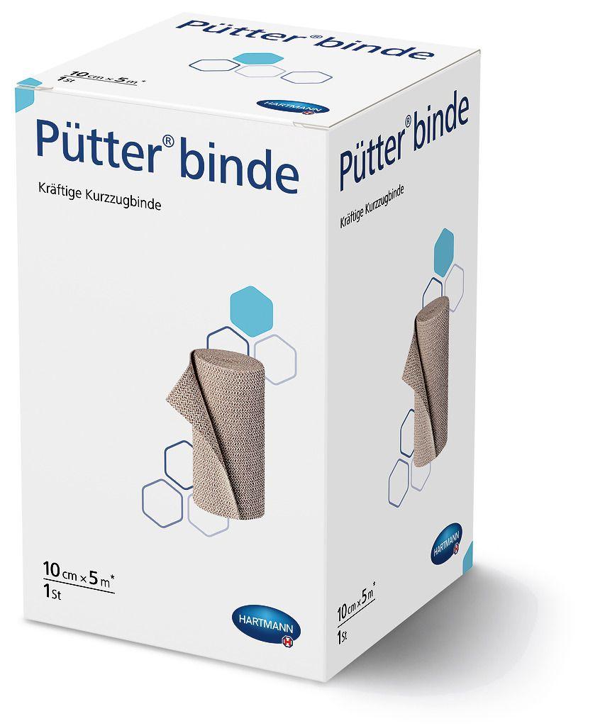 Міцний бинт короткої розтяжності Putter binde 10см х 5м