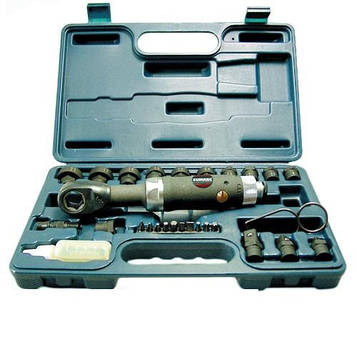 1/2" Пневмотрещотка кутова (34 Нм) з ударними головками (8-21 мм) SUMAKE ST-5510K