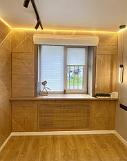 Декоративна решітка колір дуб сонома 1