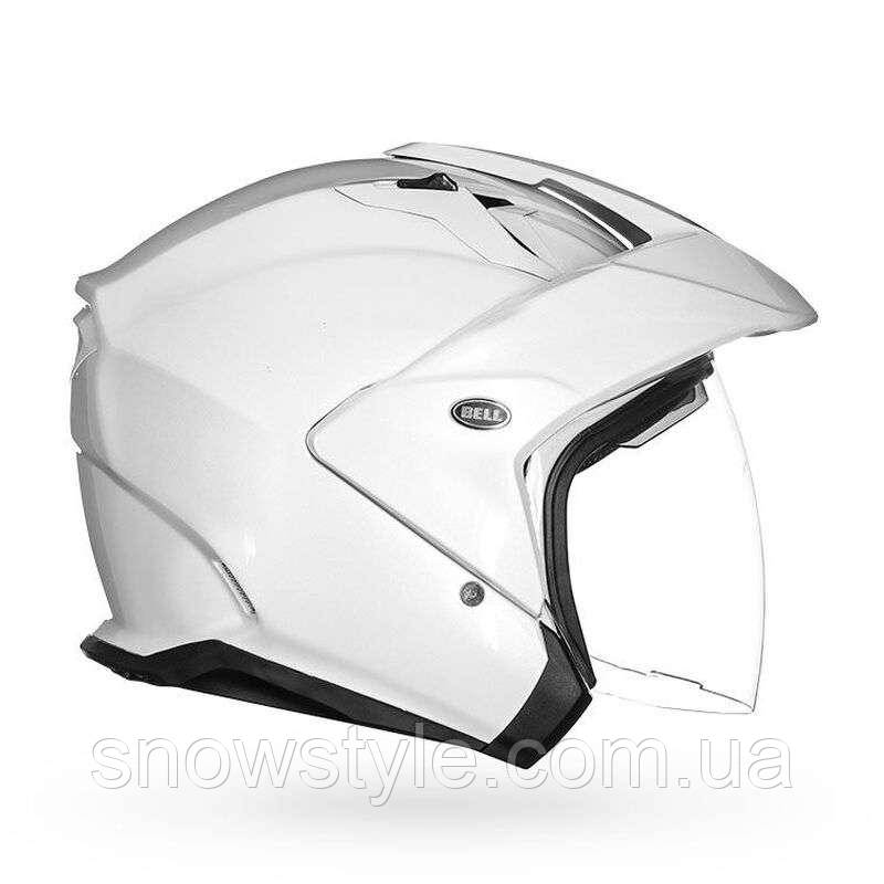Мотоциклетний шолом мотошолом Bell Mag-9 Helmet Gloss Pearl White Large (58-59cm), фото 1