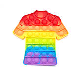 Поп ит слоник райдужний Іграшка анти стрес Pop It кольоровий, фото 10