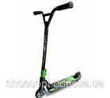 Трюковий крутий самокат колеса 110 мм для дітей від 5 років і підлітків, фото 2