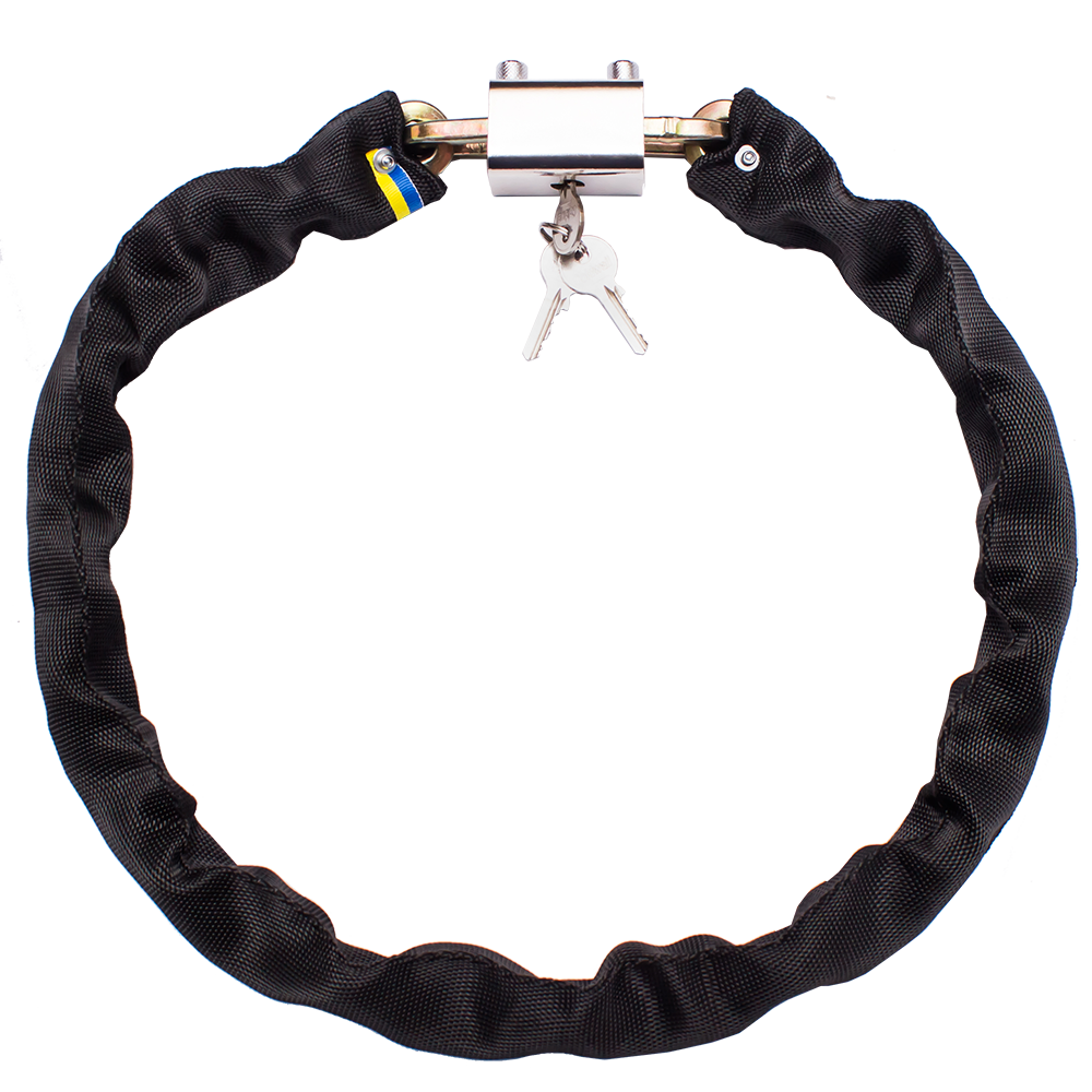 Купить Противоугонная цепь (велозамок) Gartex Z2 1500x8 мм 002, цена ...