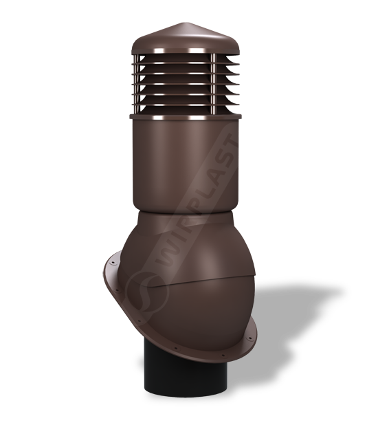 Вентиляційний вихід Wirplast 150. Утеплений. Для профнастилу.