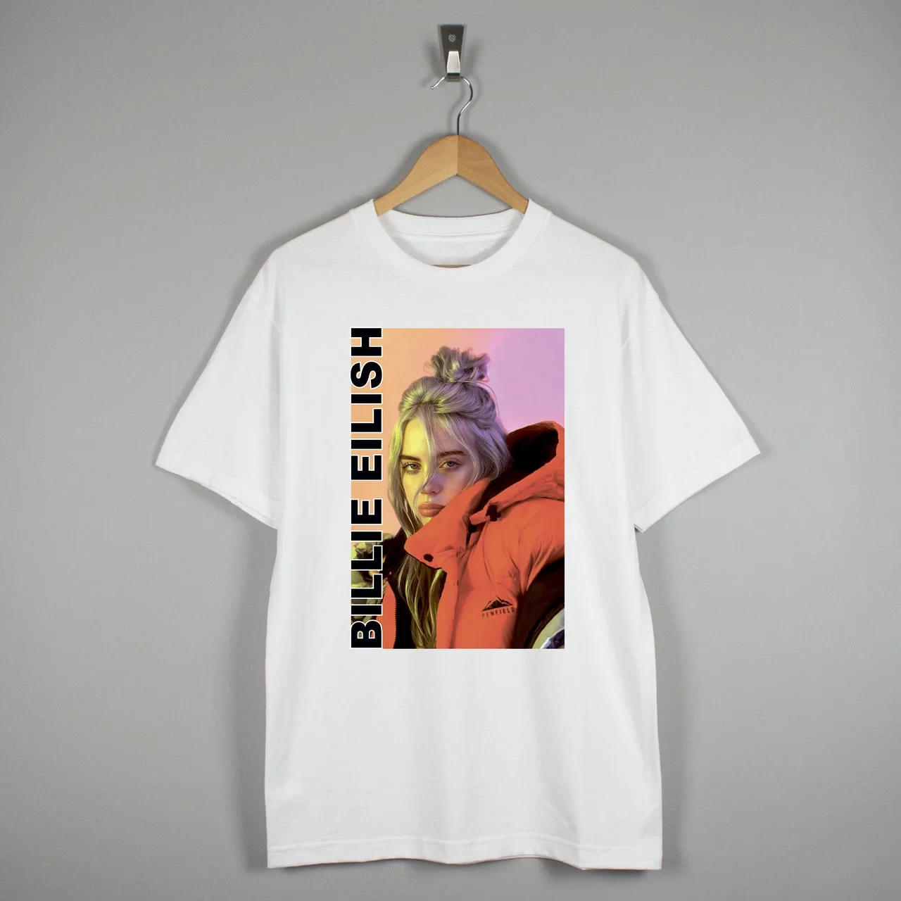 Футболка Біллі Айлиш Billie Eilish Біла Розмір