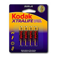 Батарейка KODAK LR3 AAA XtraLife alkaline blist 4