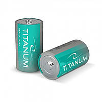 Батарейка Titanum R20 D shrink 2