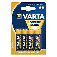 Батарейка VARTA LR6 4106 AA EXTRA LongLife blist 4