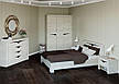Ліжко двоспальне Ліберті-1600 Крафт білий, фото 4