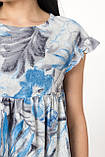 Легке плаття бавовна (блакитний), фото 5