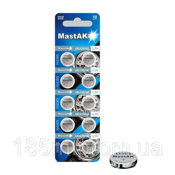 Батарейка MASTAK AG8 381 LR1120 bl10