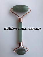 Нефритовий масажер ролер для обличчя.