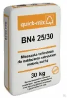 Минеральная смесь для нанесения путем распыления сухим способом Quick Mix BN4 30кг