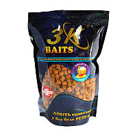 Пеллетс 3KBaits Мёд 8мм 800г (3KB1145)