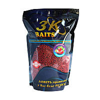 Пеллетс 3KBaits Клубника 2мм 800г (3KB1146)