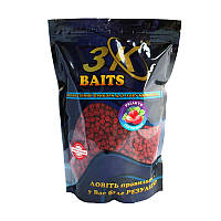 Пеллетс 3KBaits Клубника 6мм 800г (3KB1148)