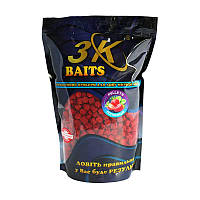 Пеллетс 3KBaits Клубника 8мм 800г (3KB1149)