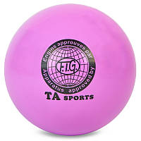 Мяч для гимнастики художественной 20см 400гр TA SPORT BA-GB75, Фиолетовый