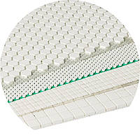 Керамічна футерівка Al2O3 92% 4x20x20 квадратна керамічна мозаїка на єдиній підкладці 500х500 мм