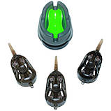Набір методных годівниць (фідер) Fishing ROI Feeder Set, фото 3